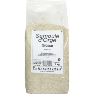 Semoule orge grosse 1kg