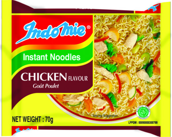 Nouilles instantanées indomie saveur poulet 70gr halal