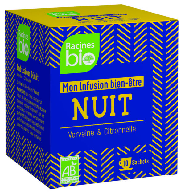 Infusion bien être bio nuit 10 sach x 1.6gr