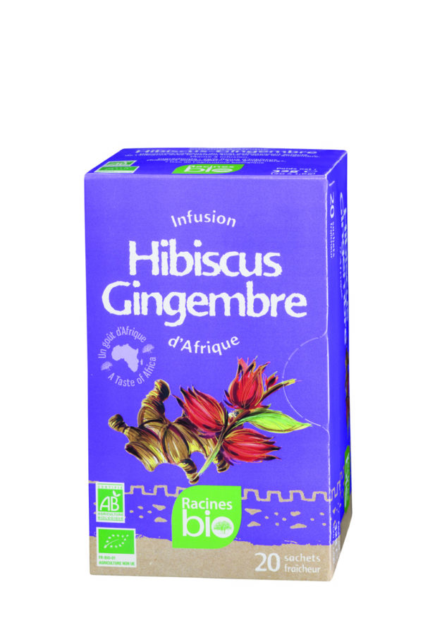 Infusion d'Afrique bio hib. gin. 20 sach x1.6gr