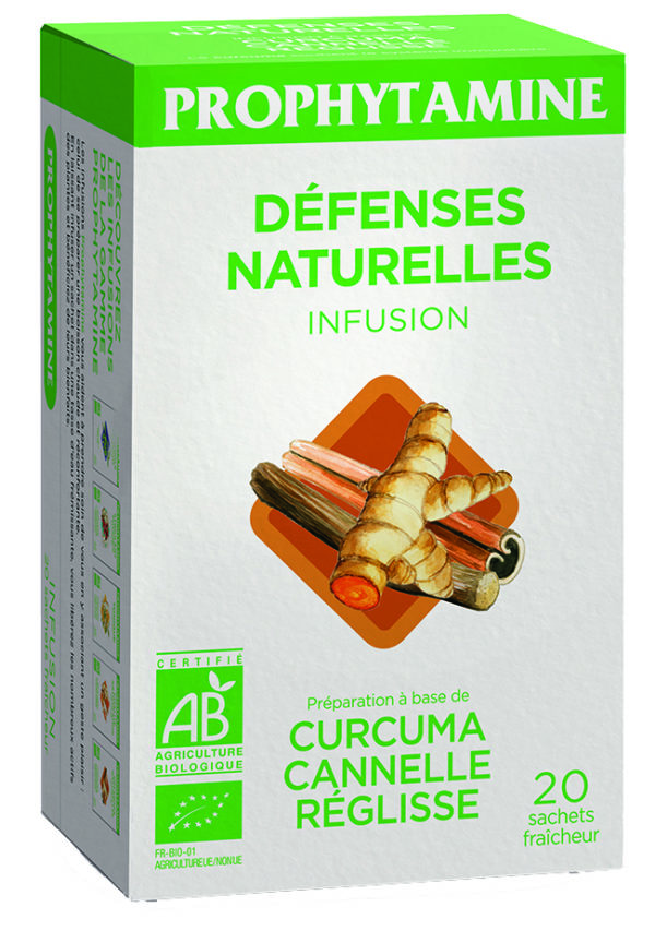 Infusion prophytamine défenses naturelles bio 20 sach