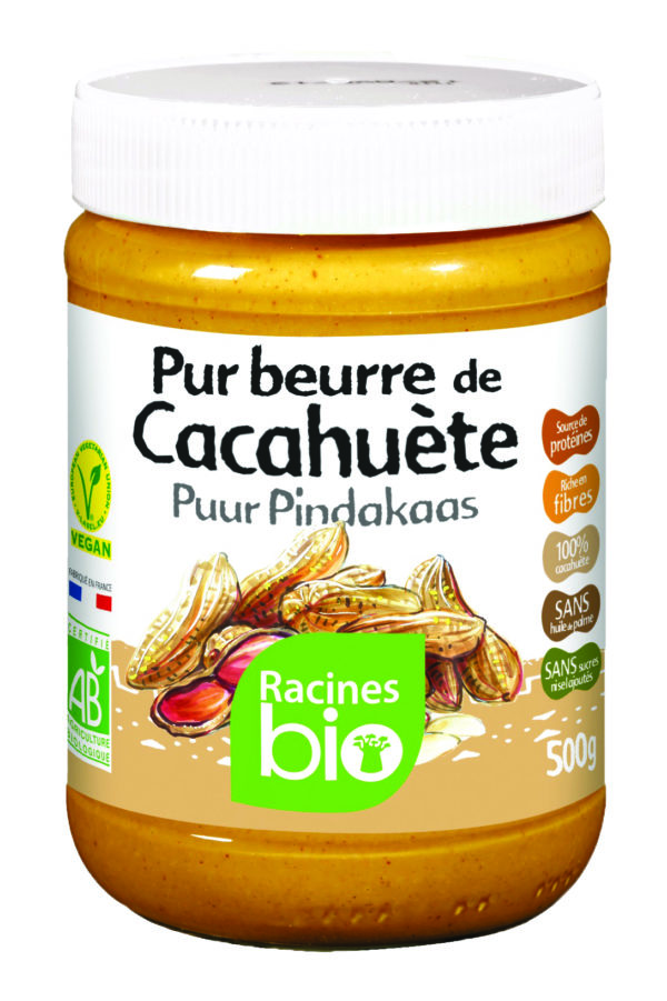 Beurre de cacahuète bio 500gr