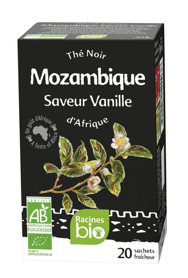 Thé noir bio vanille 20 sach x 1.6gr