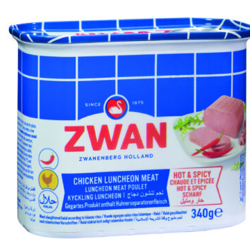 ZWLMPSP340-luncheon meat poulet spicy 340g-ZWAN(8cm)