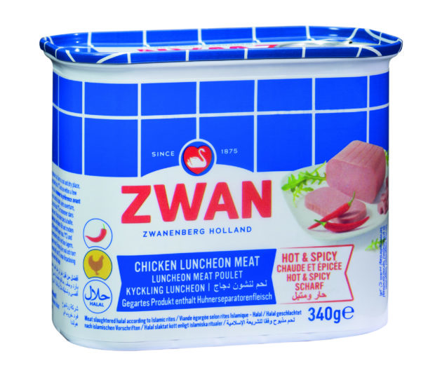 Luncheon meat zwan boeuf 340gr halal