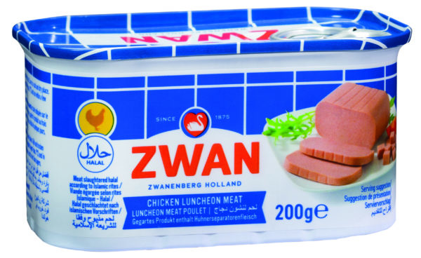 Luncheon meat zwan boeuf 200gr halal