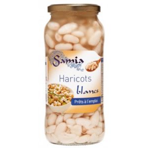 Haricots blancs bocal 570g