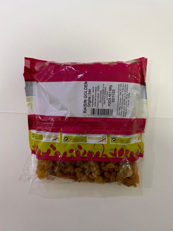 Raisin golden import 500g – Image 2