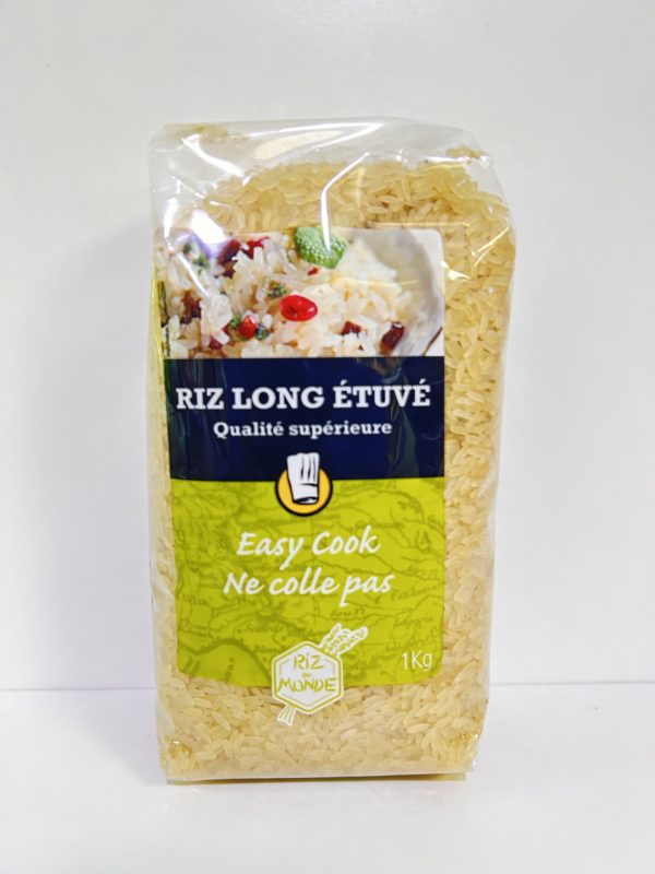 Riz long étuvé supérieur 1kg – Image 3