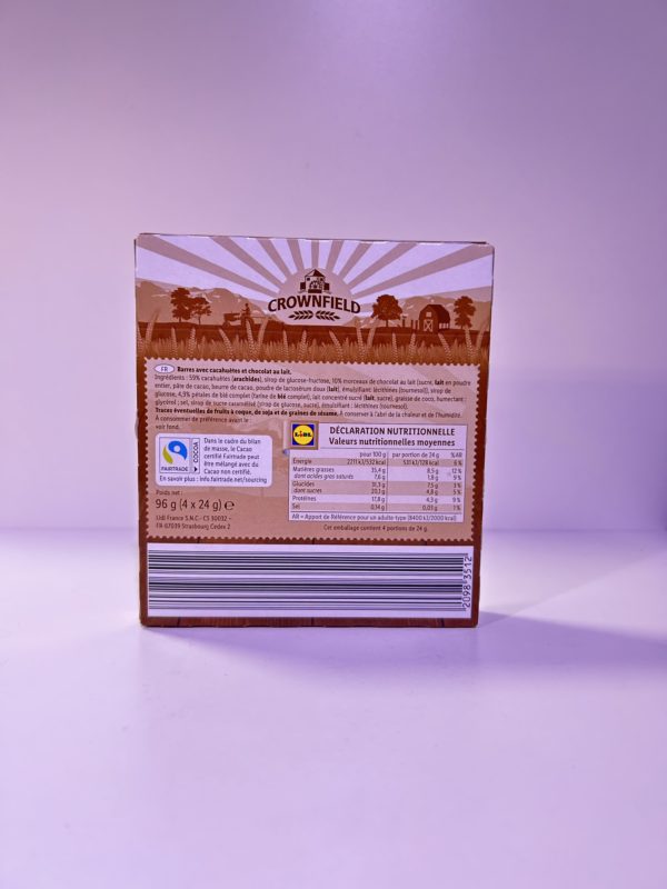 Barre céréale cacahuète choco x4 – Image 2