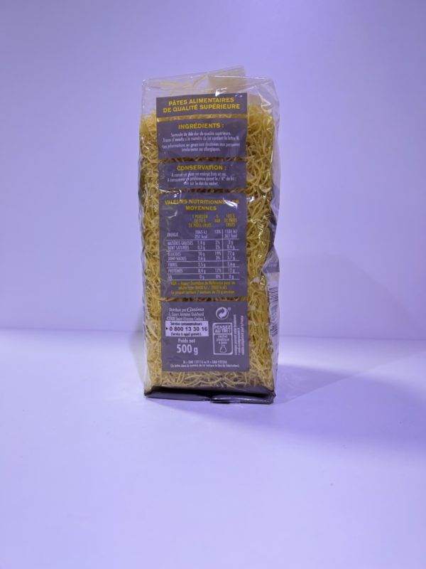 Pâtes cheveux d’ange 500gr – Image 2