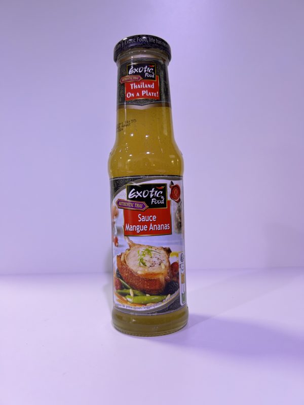 Sauce mangue ananas
