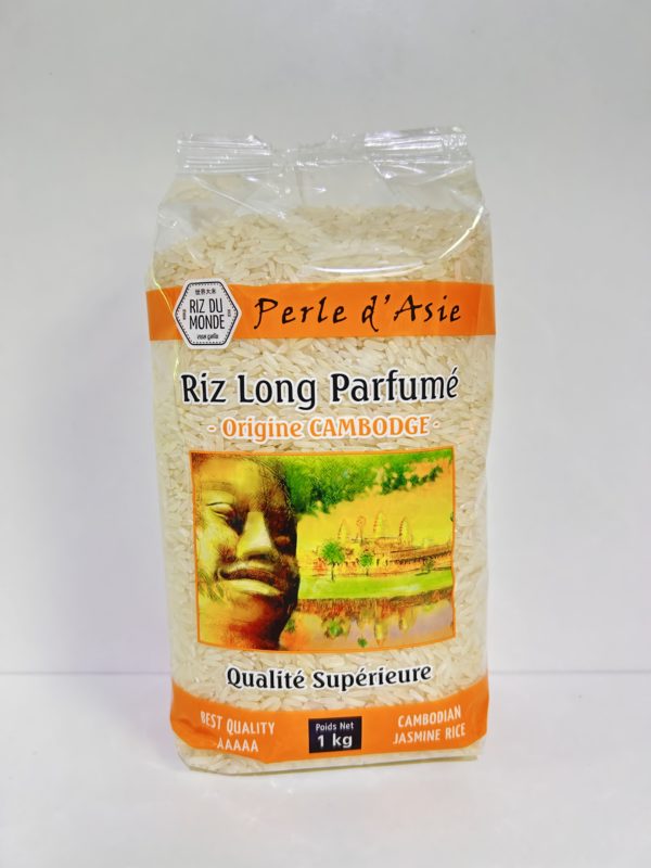 Riz long parfumé Cambodge perle d’Asie 1kg – Image 2