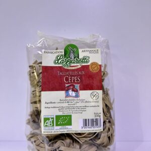 Pâtes tagliatelles aux cèpes bio 500gr