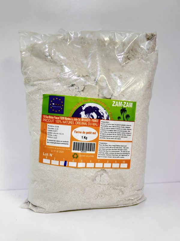 Farine de mil zamzam Mali 1kg
