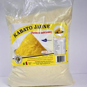 Farine de maïs jaune kabato 1kg