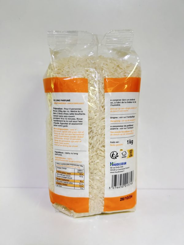 Riz long parfumé Cambodge perle d’Asie 1kg – Image 3