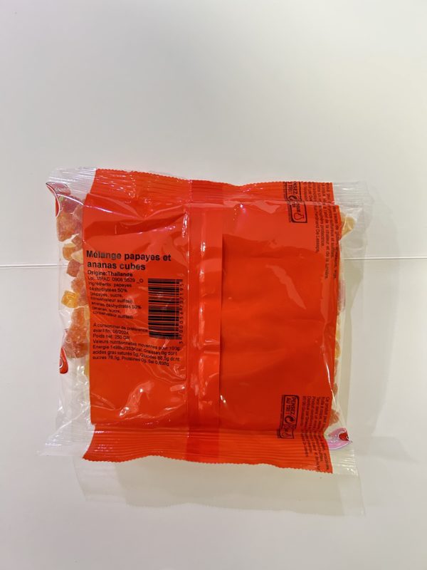 Mix papaye et ananas 250gr – Image 2