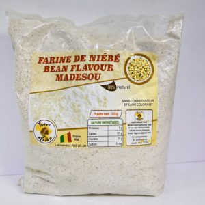 Farine de haricots niebe naturel 1kg