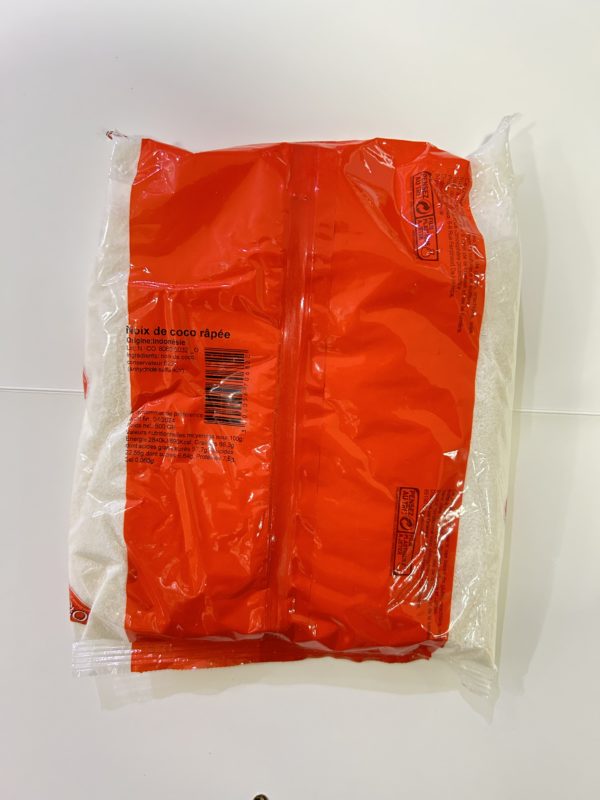 Noix de coco râpée 500gr – Image 2