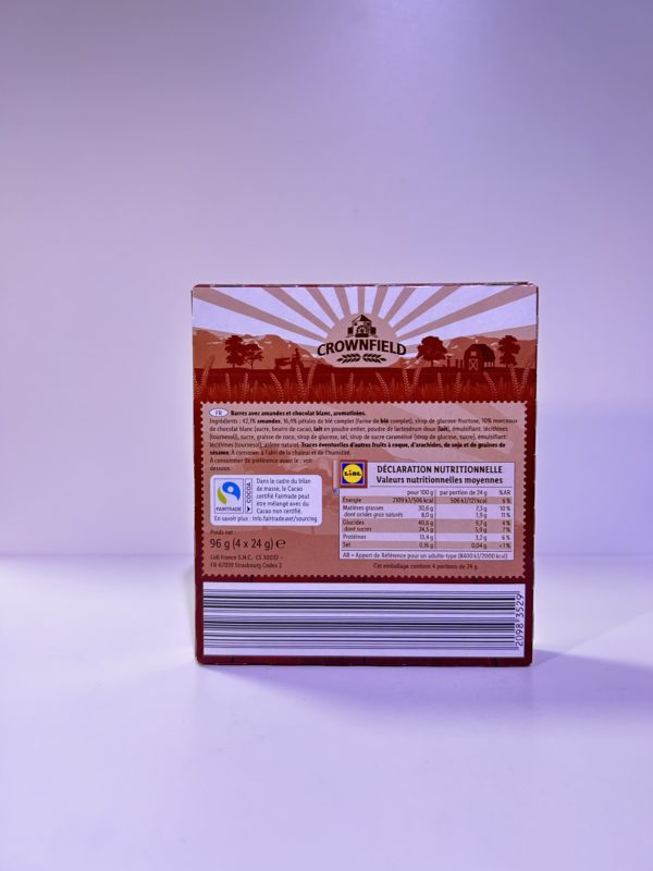Barre céréale amande choco x4 – Image 2