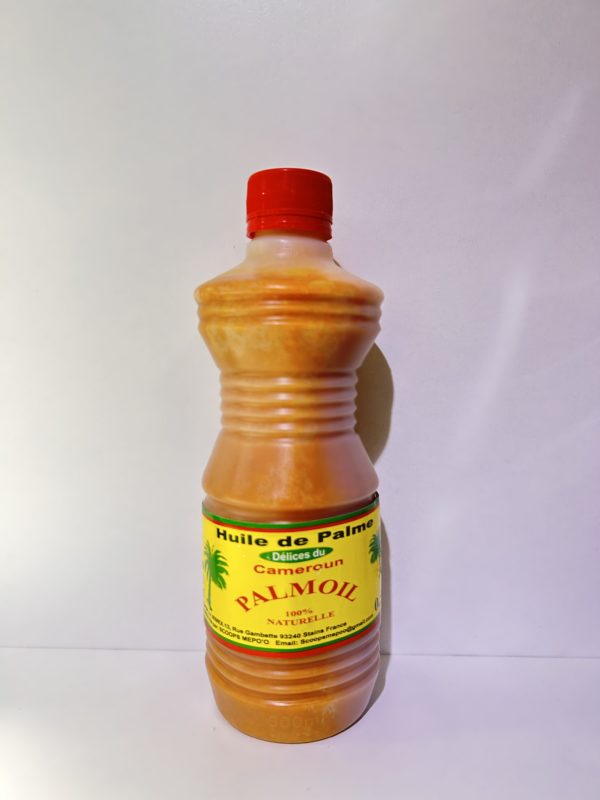 Huile rouge de Palm cameroun 0,50L – Image 3
