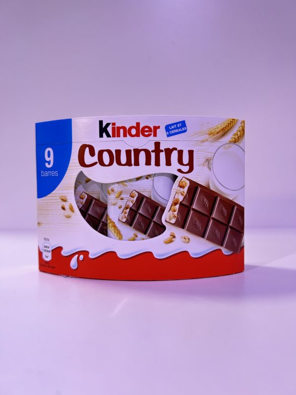 Kinder country x9 barres