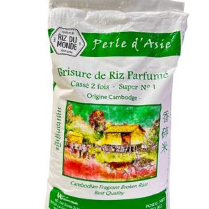 Riz parfumé cassé 2fois Cambodge 20kg Perle d'Asie
