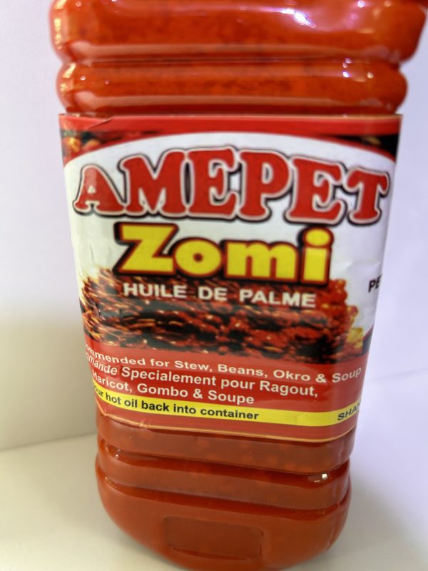 Huile rouge Ghana Amepet zomi 1l – Image 2
