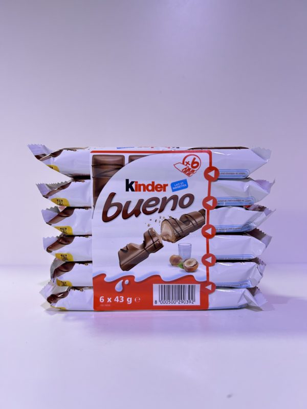 Barre kinder bueno x6