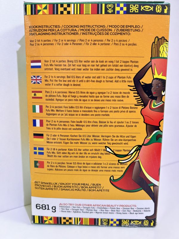 Fufu plantain Africa Beauty 681gr – Image 2