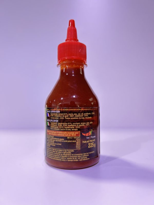 Sauce pimentée sriracha 225gr – Image 2
