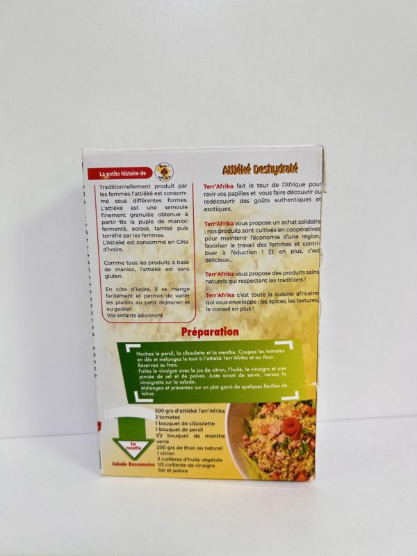 Attieke déshydraté naturel 250gr – Image 3