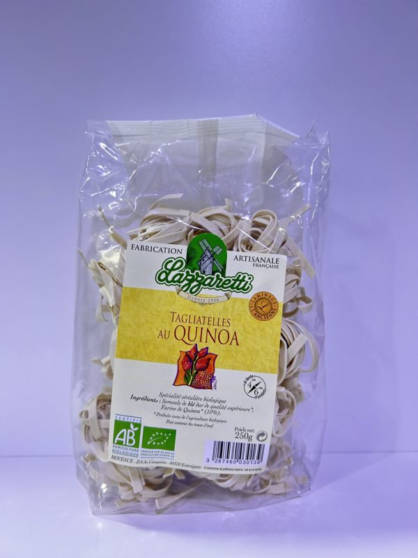 Pâtes tagliatelles au quinoa bio 500gr
