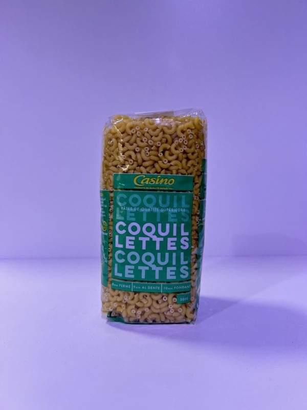 Pâtes coquillettes 500gr