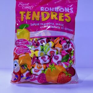 Bonbon tendre multiple saveurs