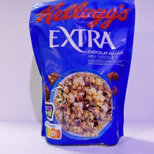 Céréale kelloggs extra choco-lait