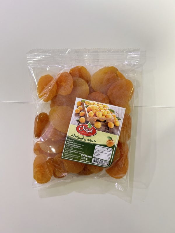 Abricot séché 250gr