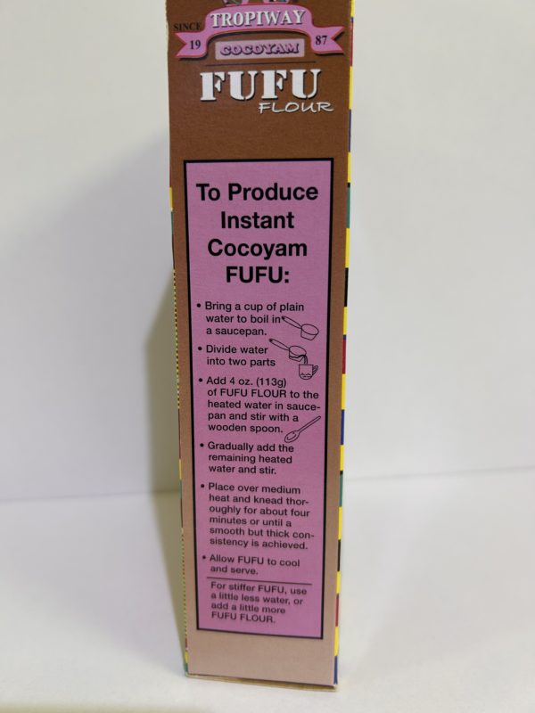 Fufu cocoyam Tropiway 680gr – Image 3