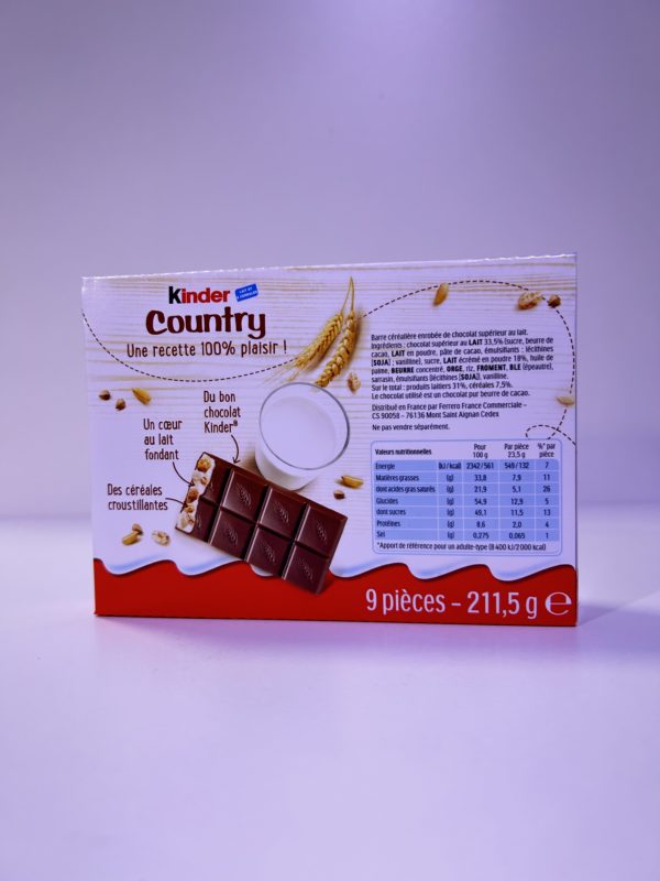 Kinder country x9 barres – Image 2