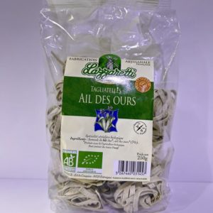 Pâtes tagliatelles ail des ours Bio 500gr