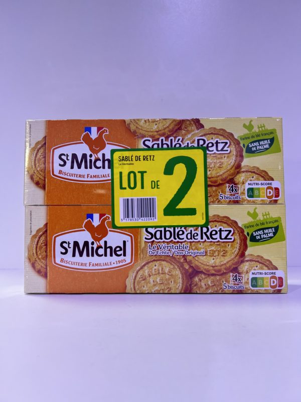Biscuit petit beurre sablé st-michel x2