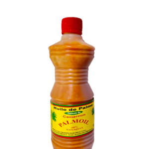 Huile rouge de Palm cameroun 0,50L