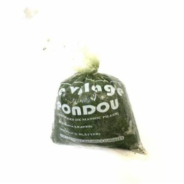 Saka-saka/ pondu/feuille de manioc CMR (500gr)