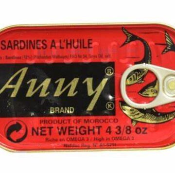 sardine anny a l'huile