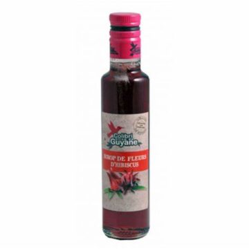 Colibri de Guyane sirop fleurs d'hibiscus 25cl
