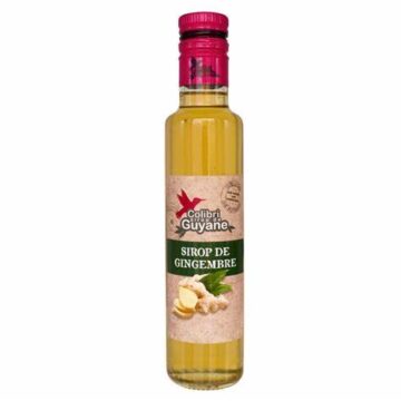 Colibri de Guyane sirop de Gingembre 25cl