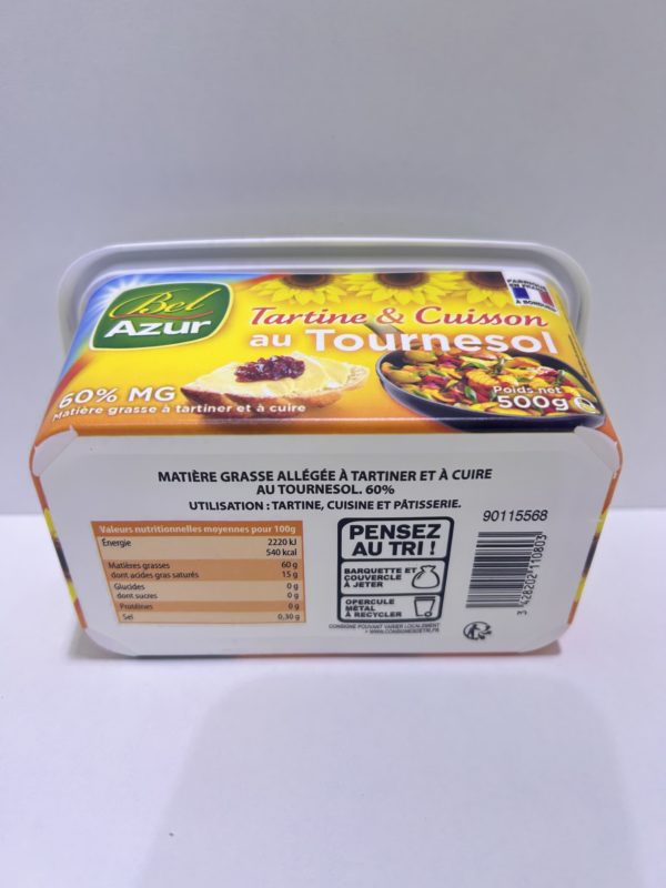 Beurre au tournesol 500gr – Image 2