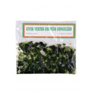 Cives vertes coupées 200gr