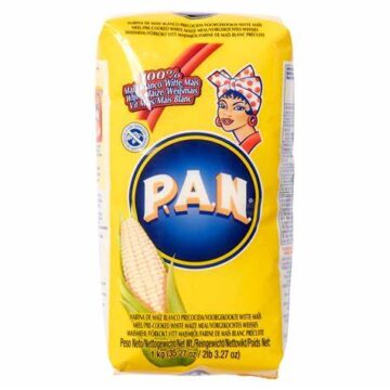 farine de mais pan blanche
